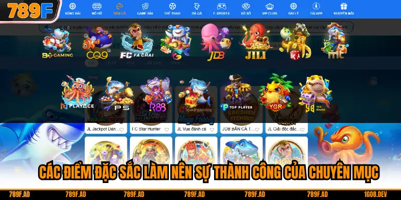 Các điểm đặc sắc làm nên sự thành công của chuyên mục